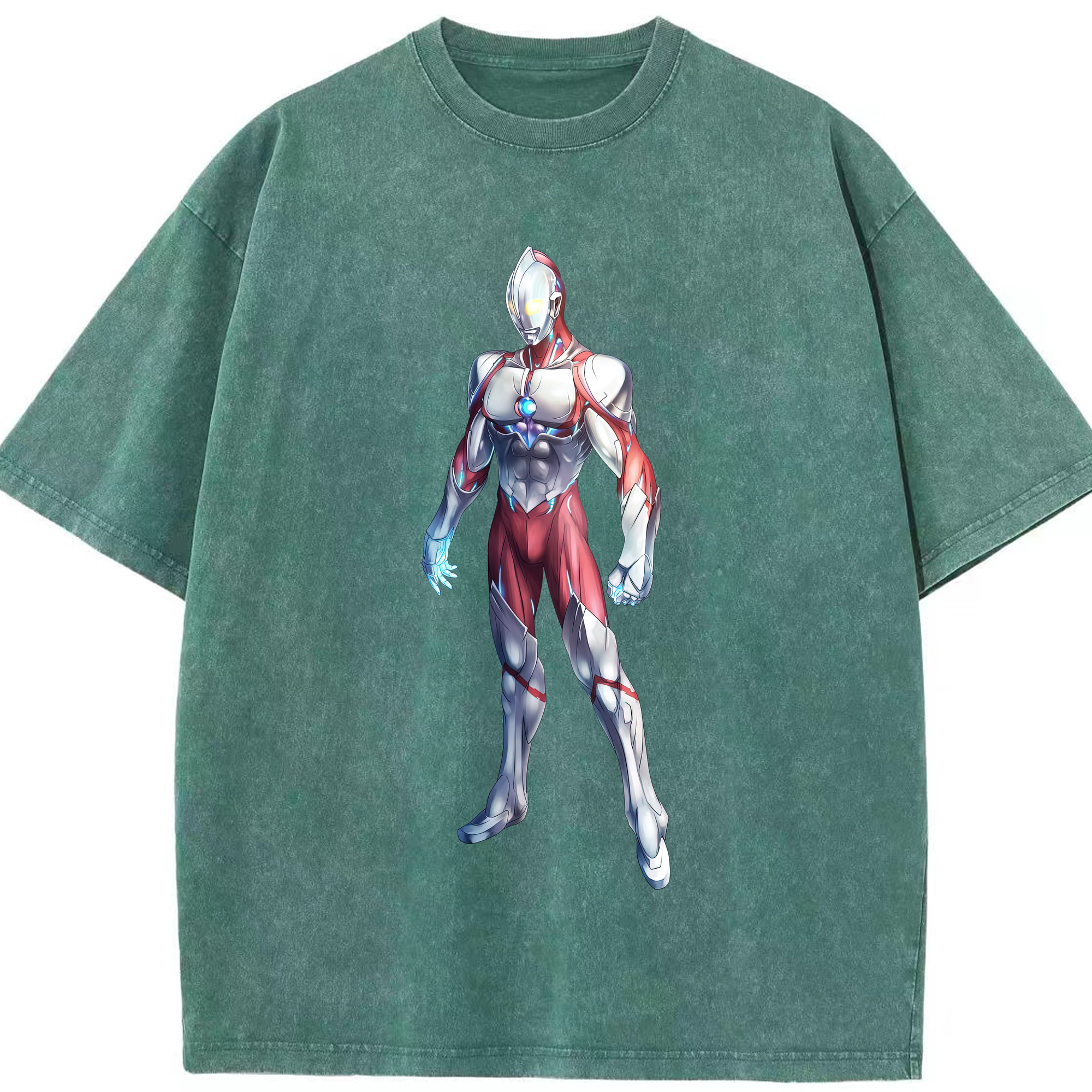 （画像用） ウルトラマン Ultraman 綿100% ヴィンテージ風 半袖Tシャツ（フロントプリント）